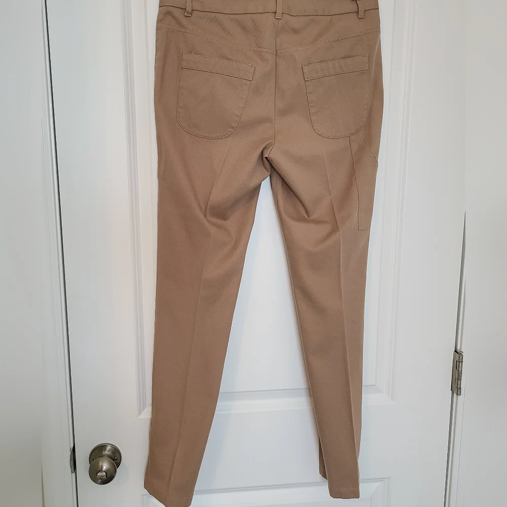 Dolce & Gabbana Skinny Fit Khaki Pants With Ankle Zips Size 42 - Picture 4 of 13